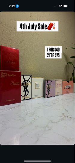 4 JULY SALE - 1 for $40 - 2 for $75
