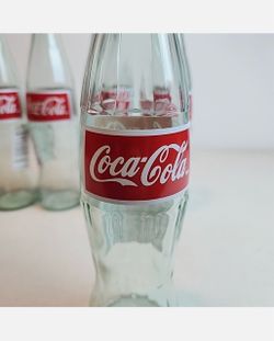 Glass Mexican Coca Cola Bottles