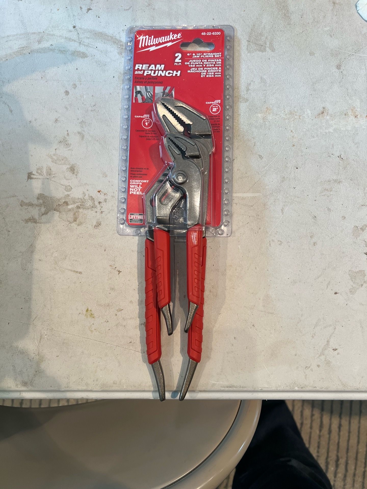 Milwaukee plier set