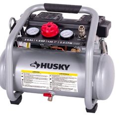 2 Gal. 135 PSI Portable Electric Oil-Free Quiet Jobsite Air Compressor