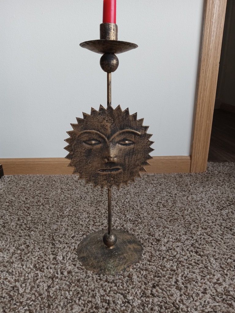 Sun Candle Holder