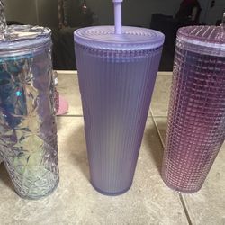 Starbucks Tumblers And Organizer 