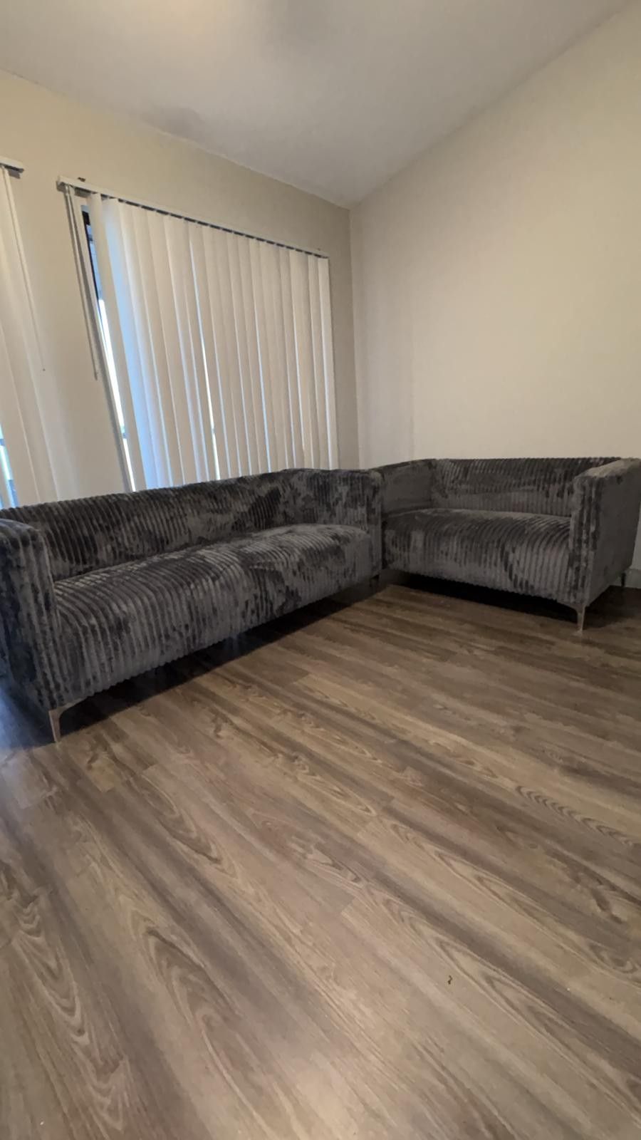 Sofa And Loveseat New Set Of 2 Pcs