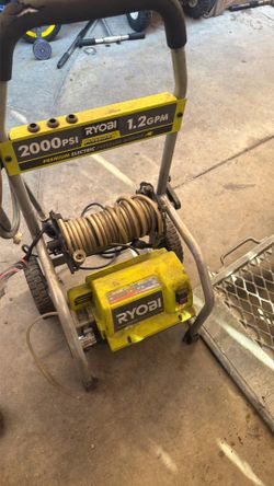 Pressure washer ruining 2000 psi
