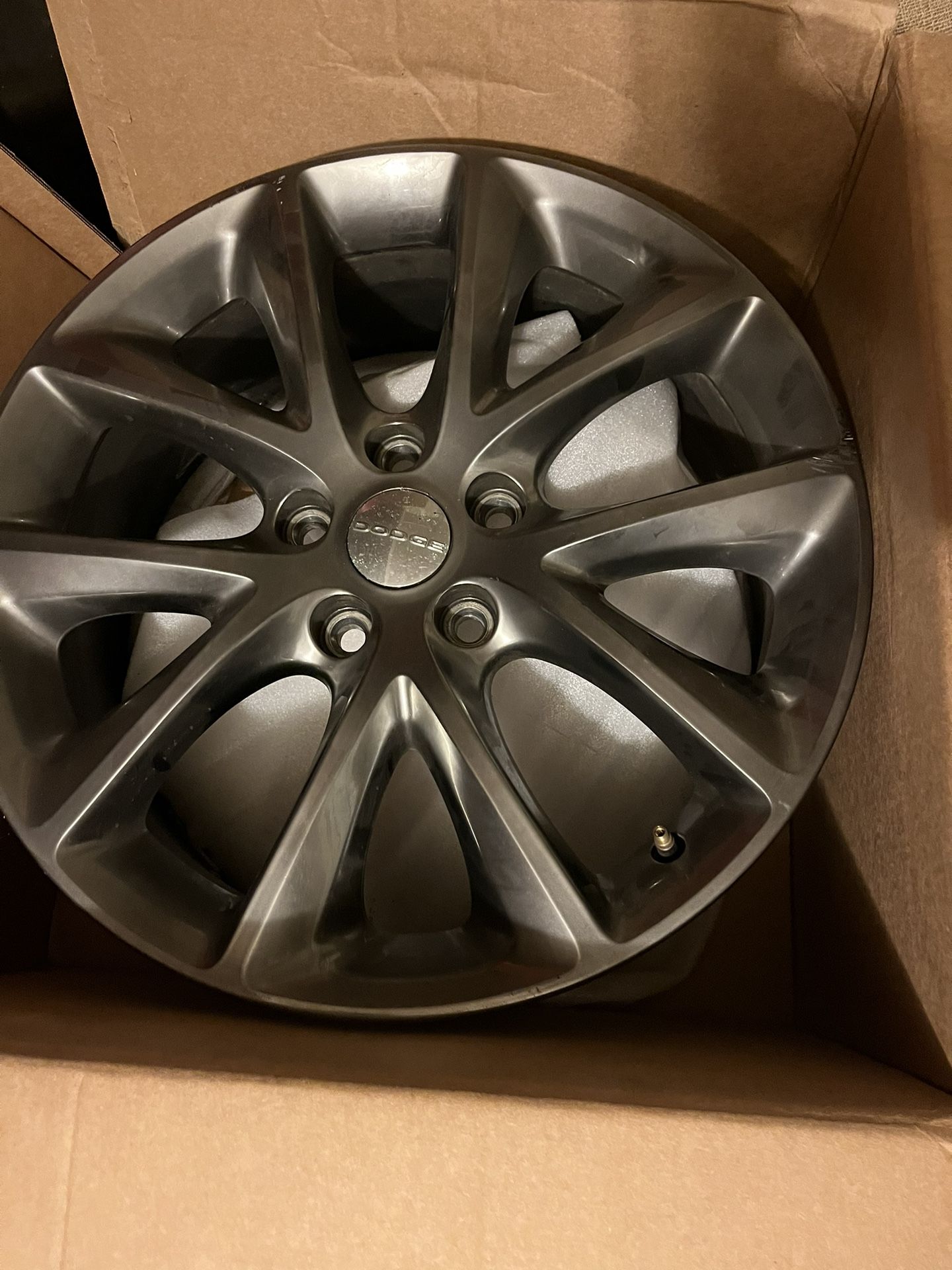 TWO DODGE DURANGO 2014 - 2020 HYPER GREY Factory OEM Wheel Rim