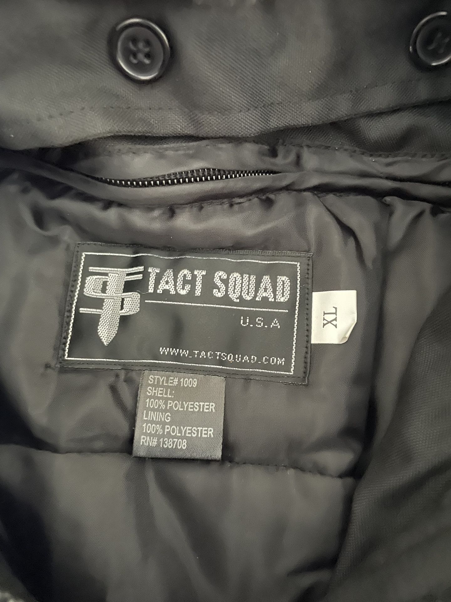 Brand New Tact squad Security jacket