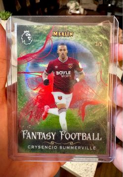 Topps Merlin Crysencio Summerville /5