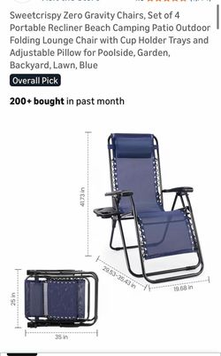 2 pack gravity chairs