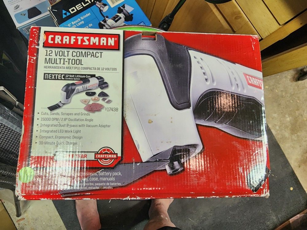 Craftsman 9-17438 Nextec 12-volt Lithium-lon Multi-Tool for Sale in  Lakewood, CO OfferUp