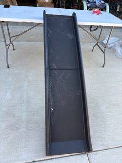 Dog Ramp for Car 61 Inch, Portable Pet Ramp for SUV, NonSlip Dog Steps with Side Rails, Foldable Dog Ramp for Older Dogs, Up to 198 Lbs