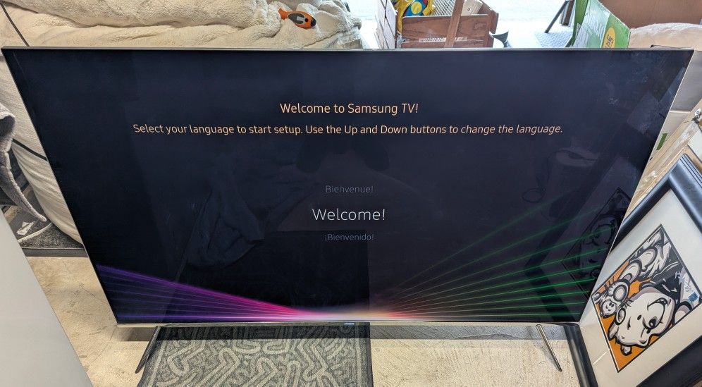 55" Samsung UN55KS8000 TV