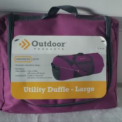 Outdoor Products Utility Duffle Bag, Large
