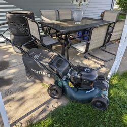 21"Craftsman Mulching Mower With A Rear Bag Self Propelled 
