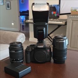 Canon EOS Rebel T6i DSLR Camera Bundle