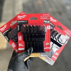 Milwaukee OPEN-LOK Variety Oscillating Blade Set w/ Japanese Hardwood Blade (5-Piece)