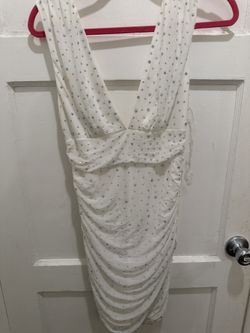 White Bedazzled Dress