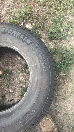 265/70/R17 Michelin tires llantas