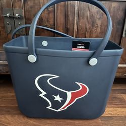 NFL Venture Tote Houston Texans Beach Grocery EVA Gym Tailgate Bag