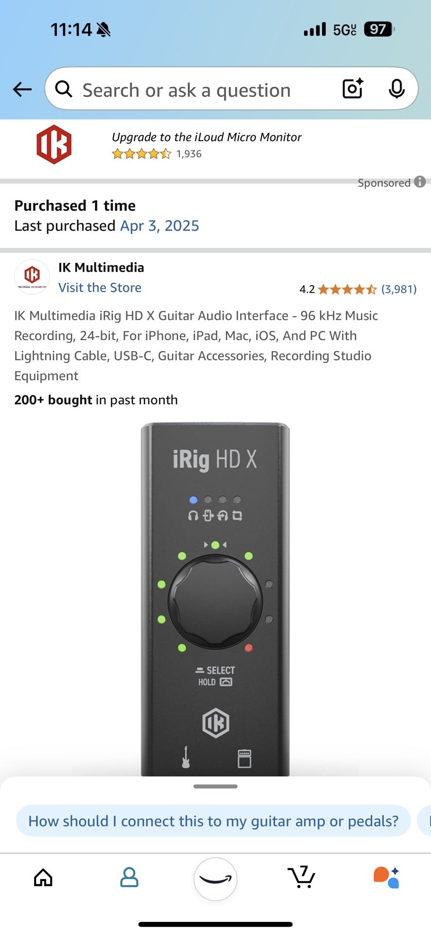 I Rig Hdx