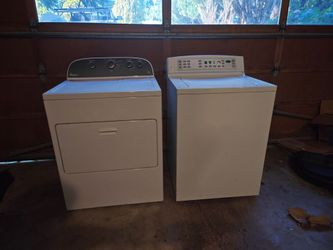 Washer and dryer