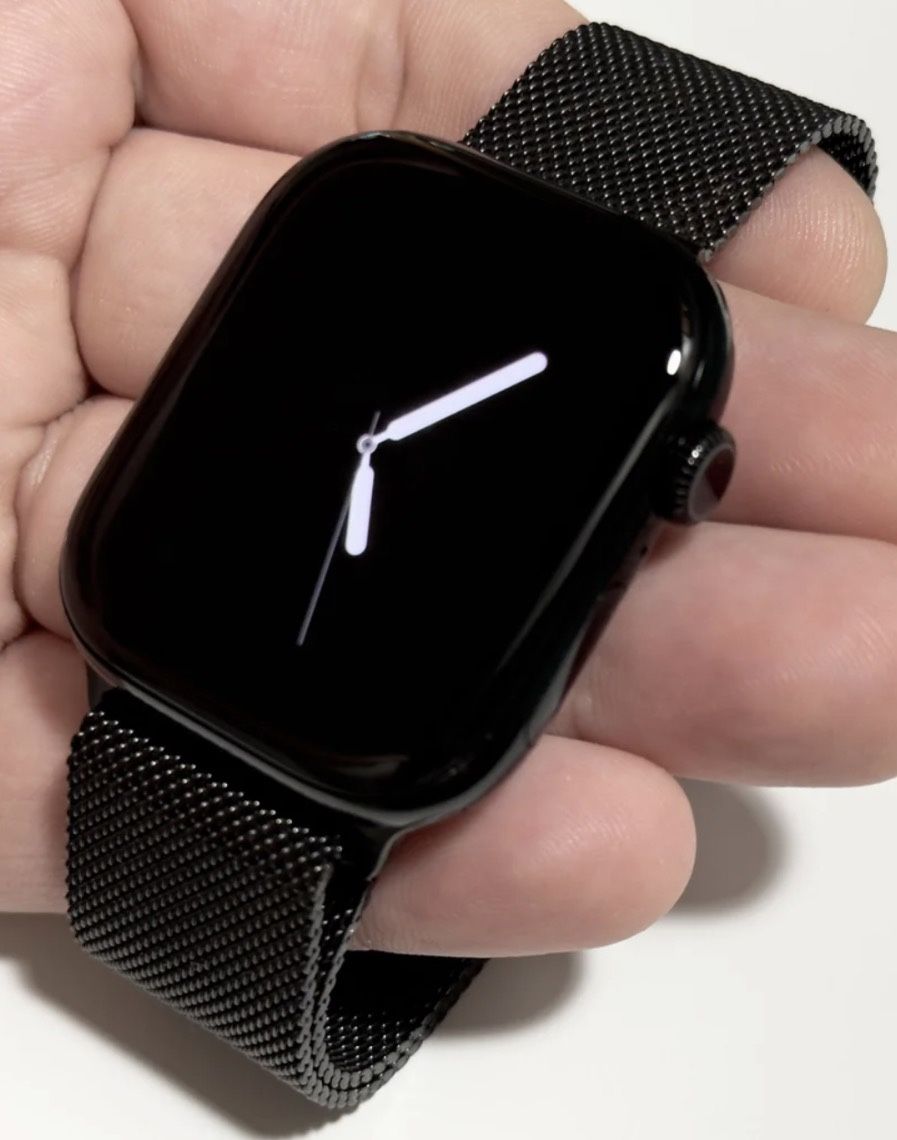 Apple Watch Series 10 (46mm Slate Black Titanium Milanese Loop)