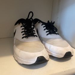 White Nike Running Shoes