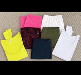 Yoga Shorts and Shirts