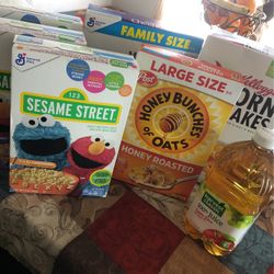 15$ Cereal Son 6 Cajas 1 Jugo De Manzana Todo Sirve Recojer
