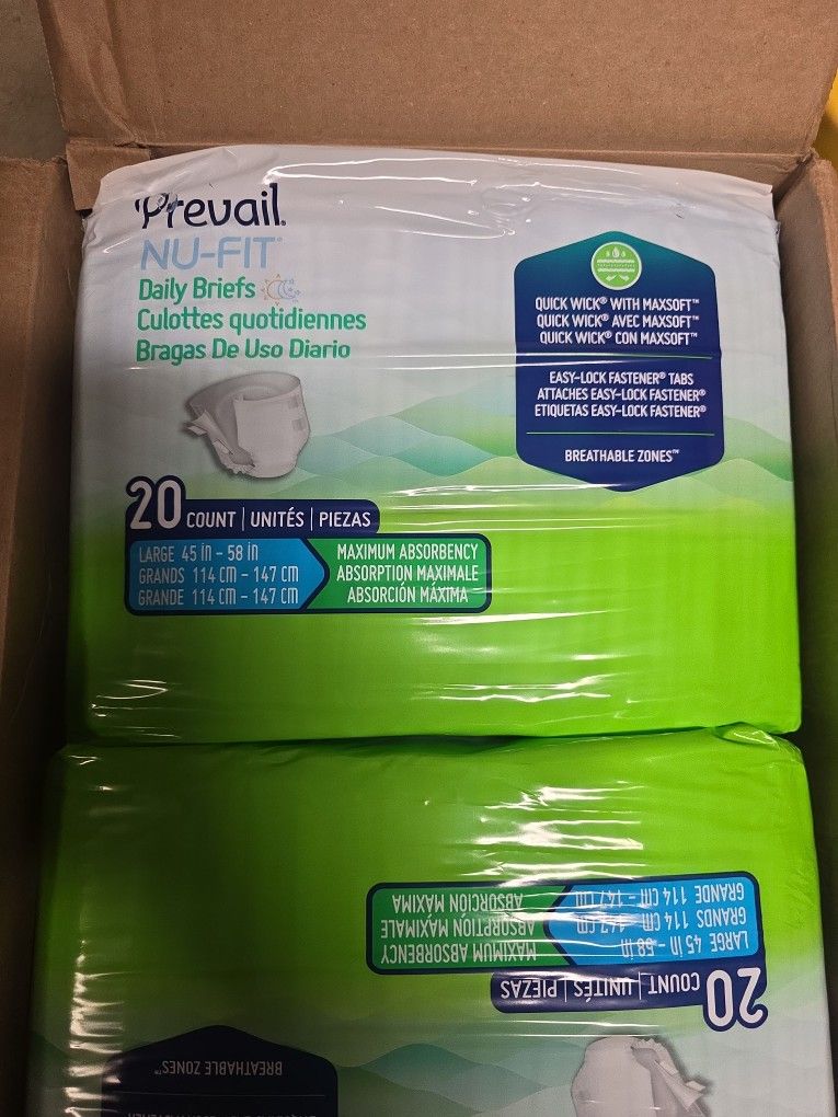 Prevail Nu-Fit 20 Count