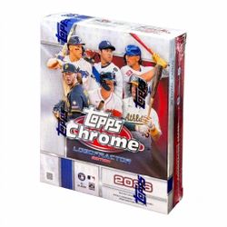 2026 Topps Chrome Baseball Logofractor Edition Box