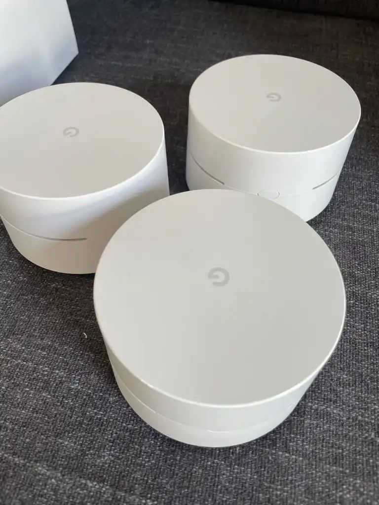 Google Wifi Mesh Router - 3 pack, White