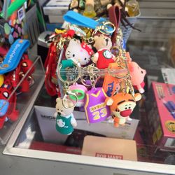 Stocking Stuffers , Assorted Keychain , Starbucks Bearista 