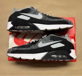 Nike Air Max 90 Ultra 2.0 Flyknit Oreo Mens sz 13 Running Shoes Rare!