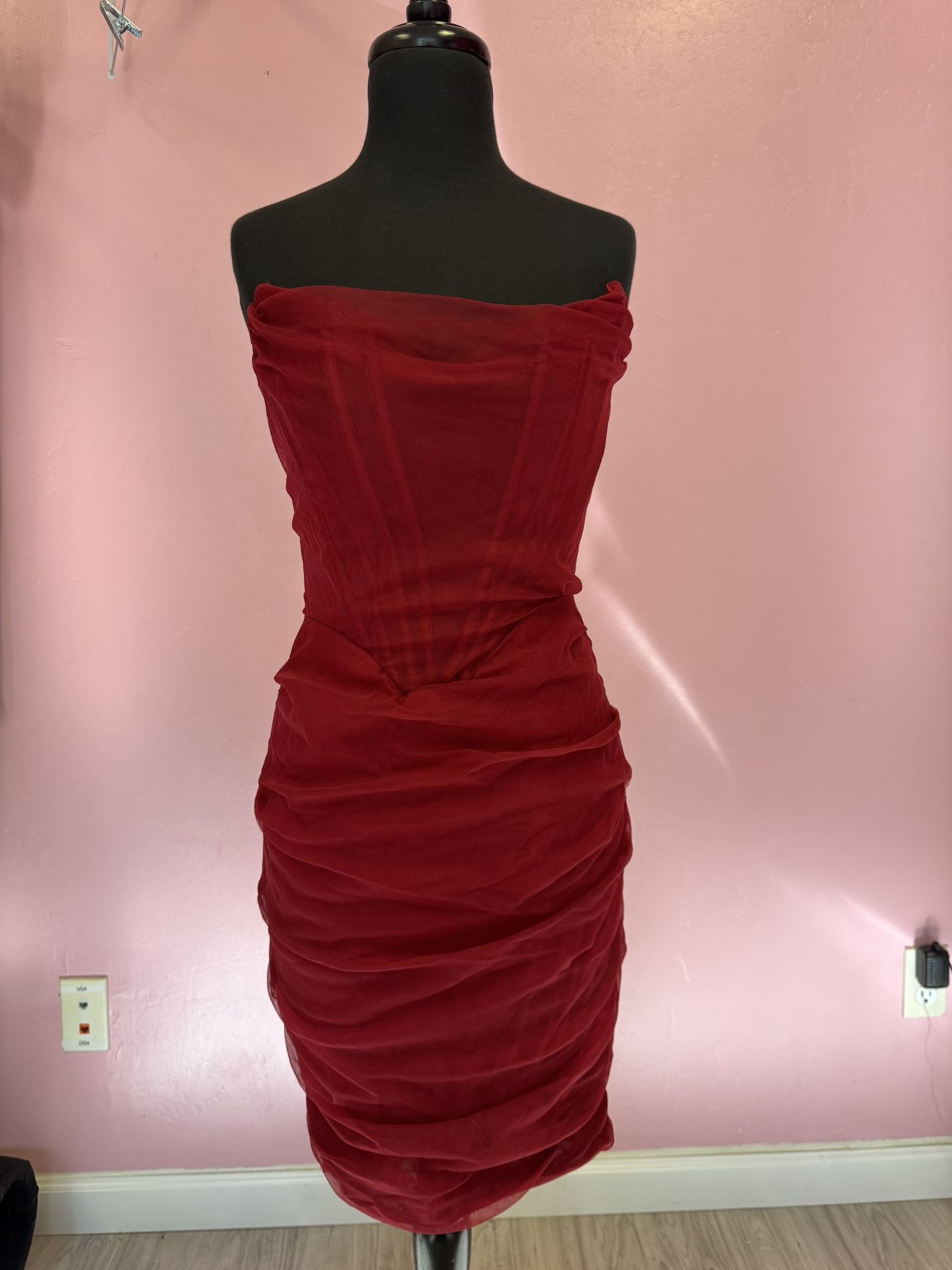 Corset Red dress