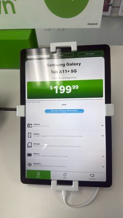 2026 Samsung tablet 199$ or ask about our 1$ down payment plans