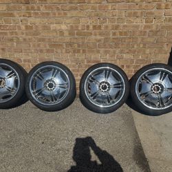 4 New Tires With Rims 225/40ZR18