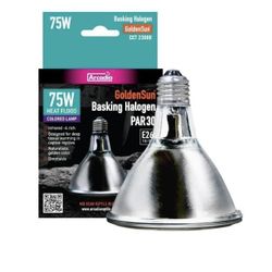 Arcadia GoldenSun Basking Halogen Heater 75 Watt