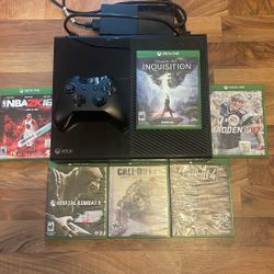 Xbox One Controller And Games 150.00 Works Great