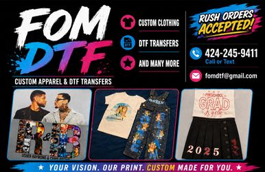 Dtf Printing Available
