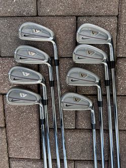 Clean! Nike VR Victory forged irons 3-PW golf club R300 regular flex RH
