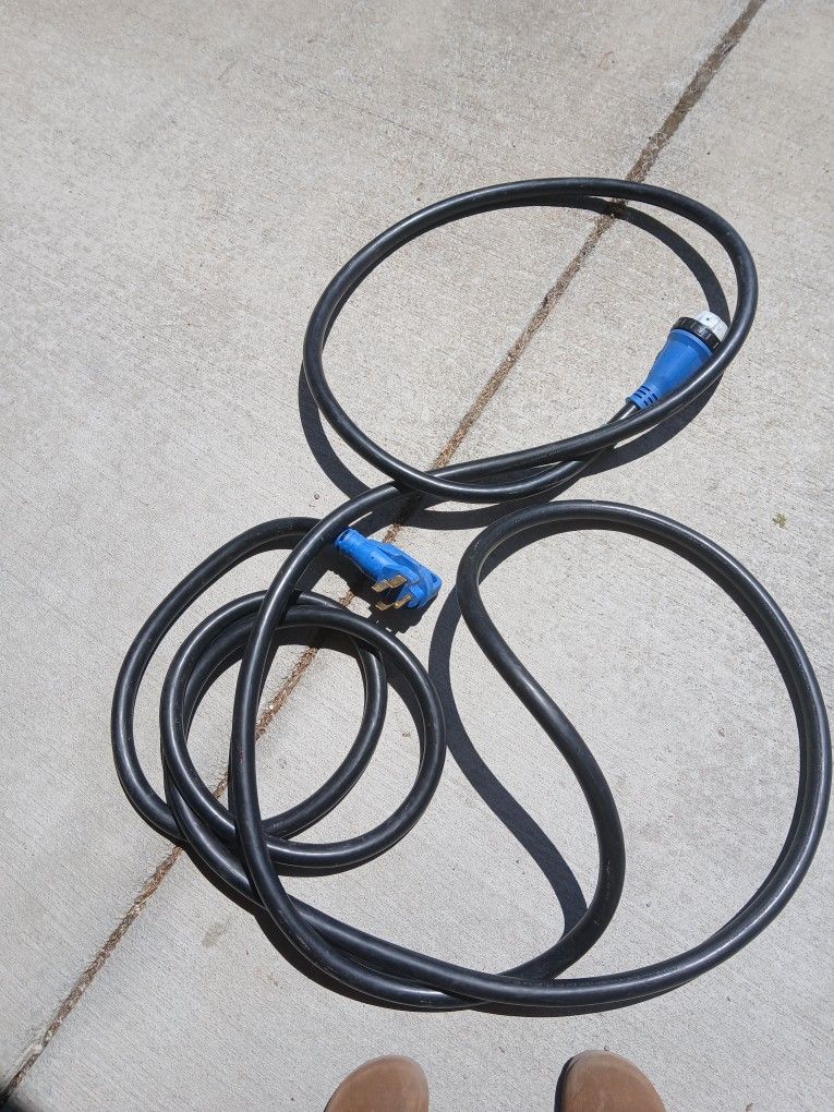 25 Foot RV Power Cord. 50 Amp. Bought as an extra And Only Used A Few Times