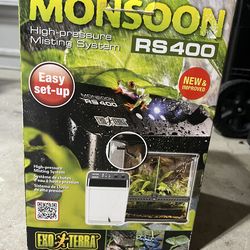 Exo Terra Monsoon RS400 High-Pressure Misting System