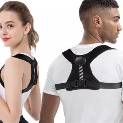 Posture Corrector Adjustable Back Brace Shoulder Support Clavicle Belt Men Women