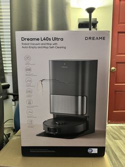 Dreame L40s Ultra Robot Vaccum w/ Auto-Empty & Mop Self-Cleaning | RLL22SE