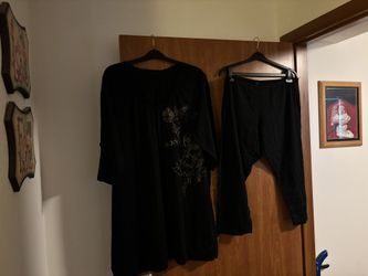Women’s 2 Piece Pajama/ Lounge Wear Set ( Top & Bottom) Size 3XL