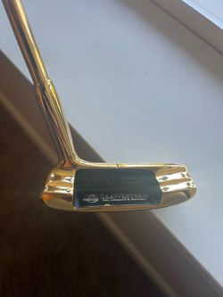 Vintage Gold Plated Golf Putter - Near New Condition