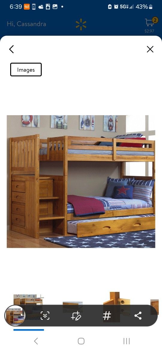 Twin Beds With Additional Twin Bed