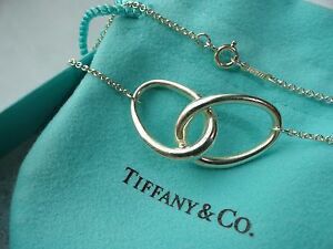 RARE Tiffany & Co. Interlocking Oval Link Necklace