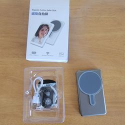 Vlog Selfie Monitor Screen for iPhone & Android with Zoom/Remote Magnetic New