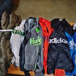 Mostly Size 7 Boys Hoodies/ Jackets